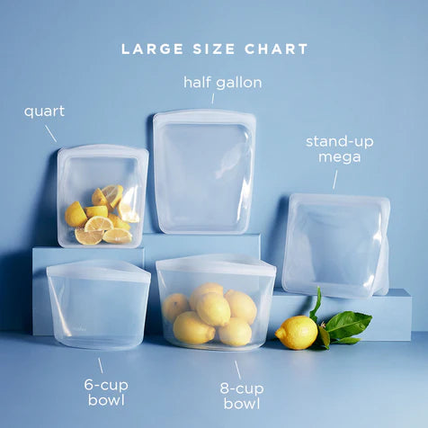 Stasher 8Cup Large Bowl by ERGO | Purchase at The Green Collective