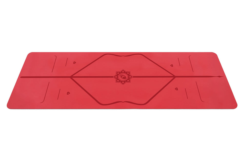Yoga Mat Love Red by Touch The Toes | Available at The Green Collective