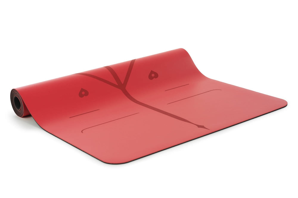 Yoga Mat Love Red by Touch The Toes | Get it at The Green Collective
