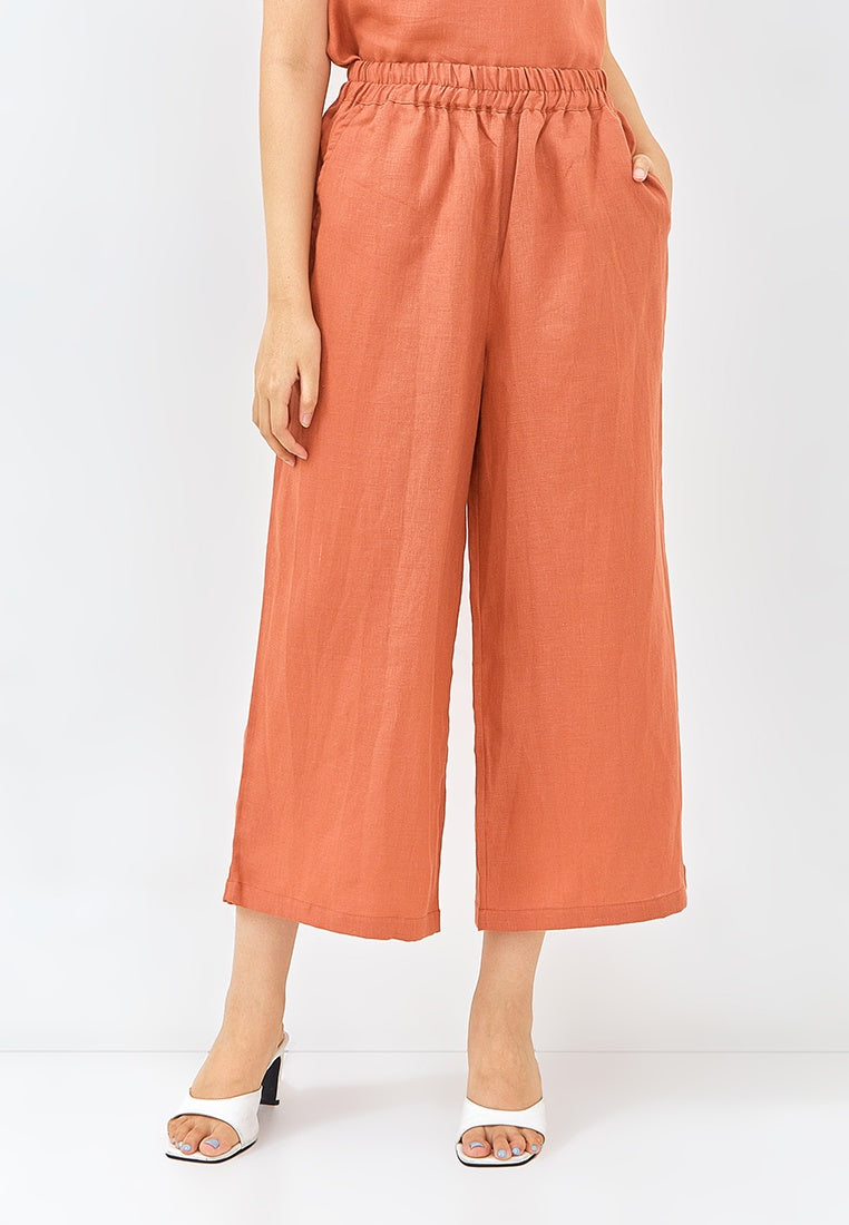 You Living Linen Wide Leg Pants