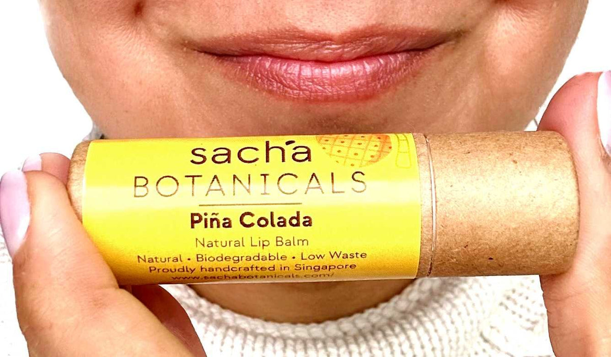 Sacha Botanicals Handmade Natural Vegan Lip Balms
