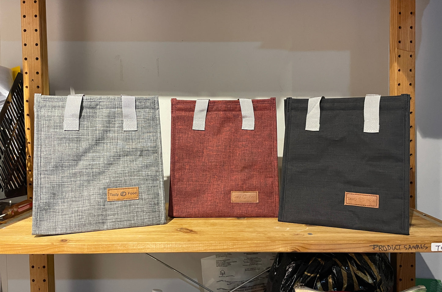 [Bundle Set] 4 Silicone Collapsible Food Containers + Thermal Insulated Lunch Bag | BPA-Free | Space-Saving