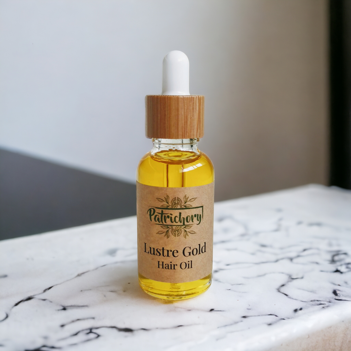 Patrichory Lustre Gold Hair Oil for Dry & Thick Hair