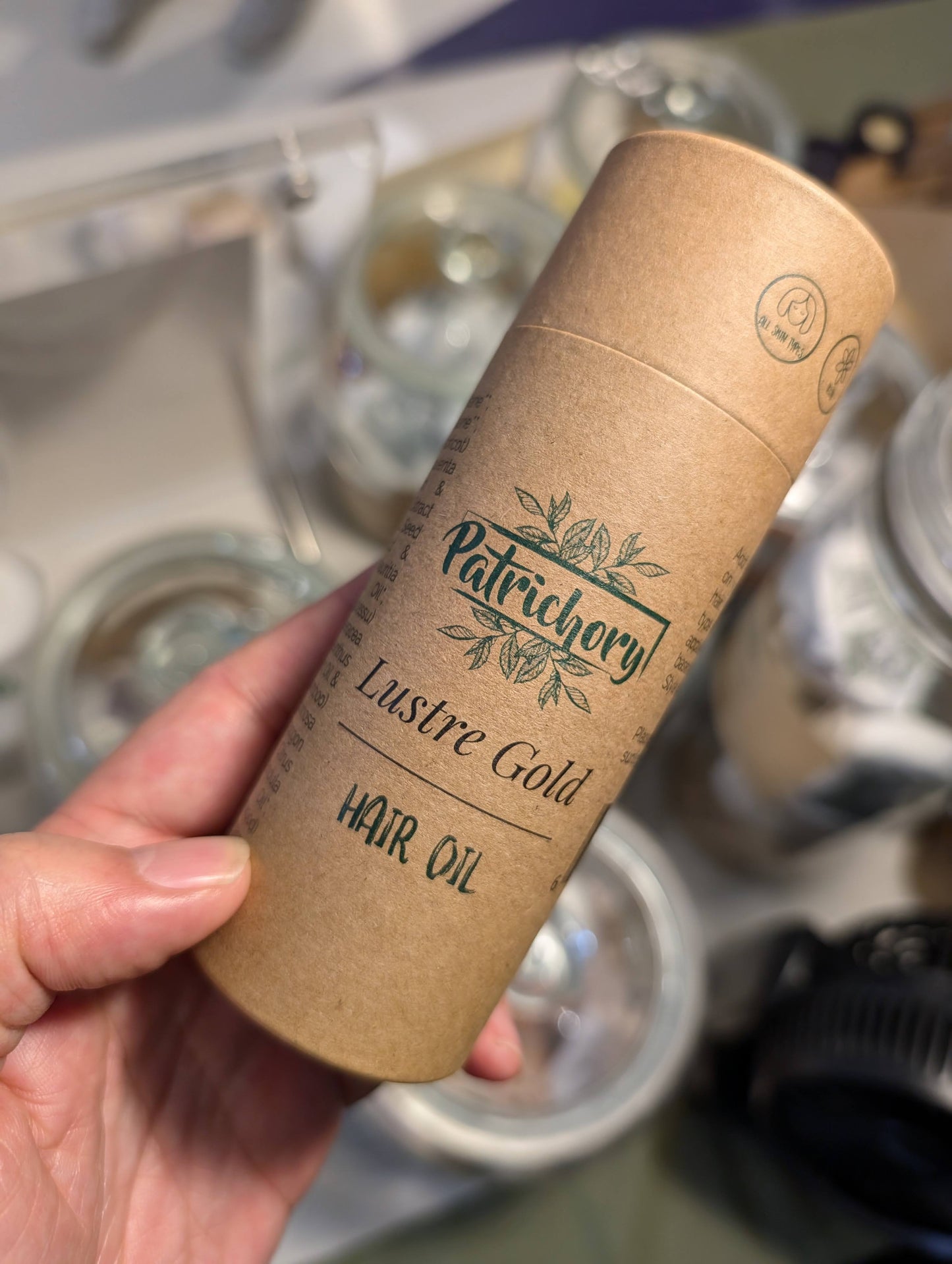 Patrichory Lustre Gold Hair Oil for Dry & Thick Hair