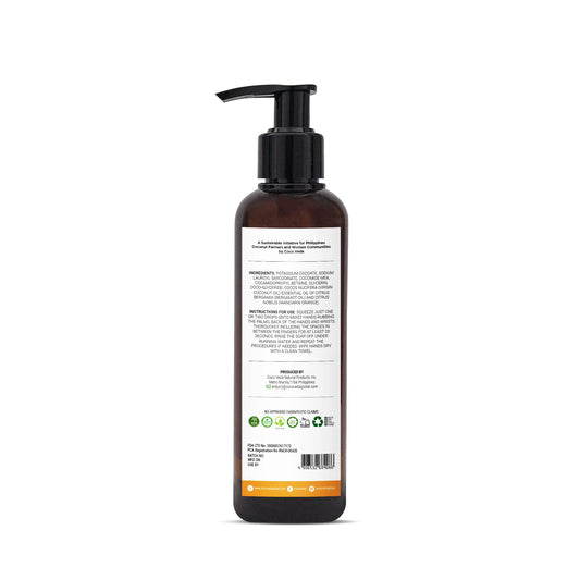 Coco Veda Mandarin Orange and Bergamot Hand Wash For Dry & Itchy Skin