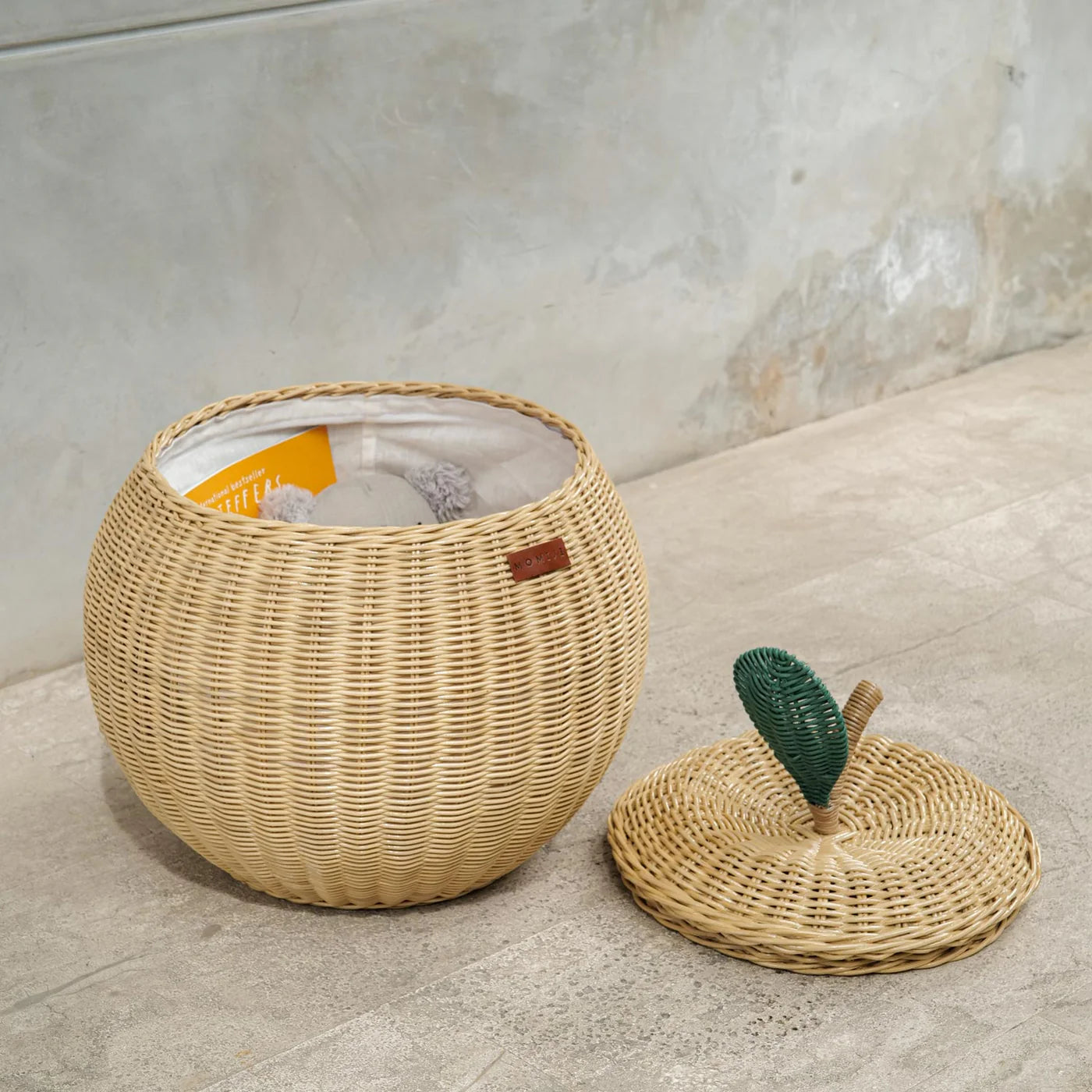 Momiji Apple Storage Basket - Medium Natural