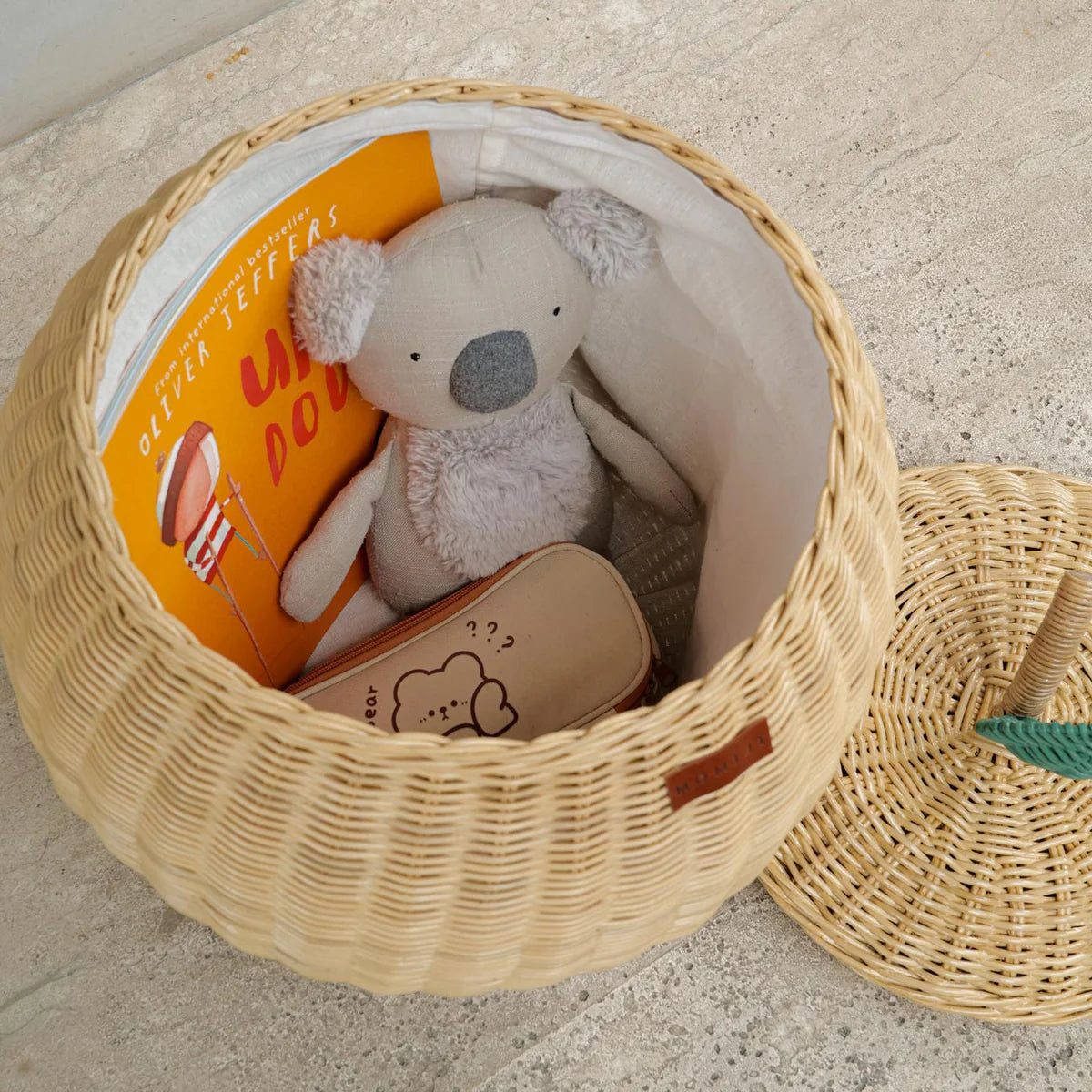 Momiji Apple Storage Basket - Medium Natural