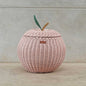 Momiji Apple Storage Basket - Medium Pink