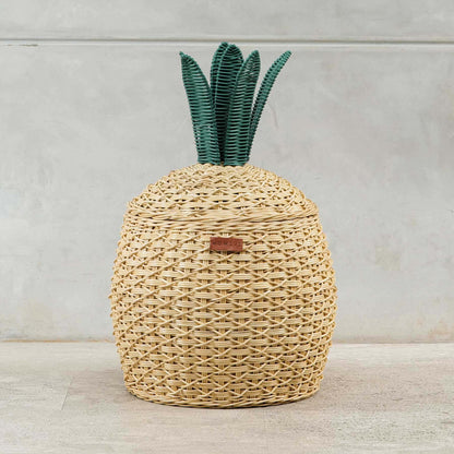 Momiji Pineapple Storage Basket - Medium Natural
