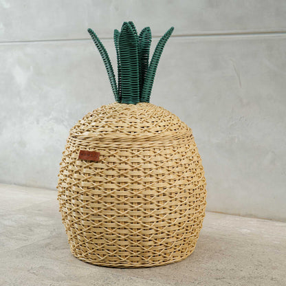 Momiji Pineapple Storage Basket - Medium Natural