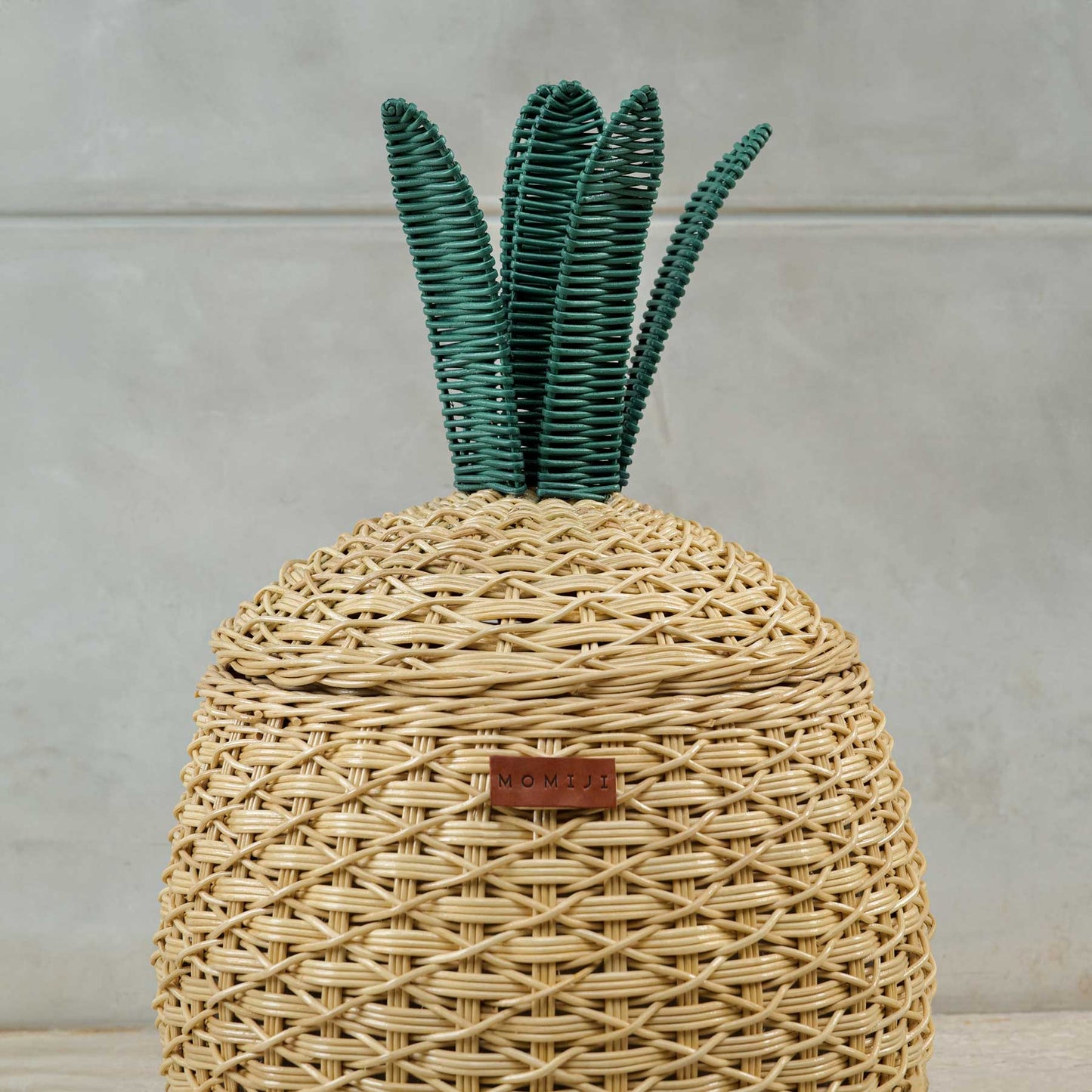 Momiji Pineapple Storage Basket - Medium Natural