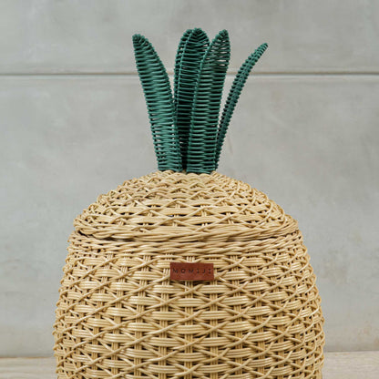 Momiji Pineapple Storage Basket - Medium Natural