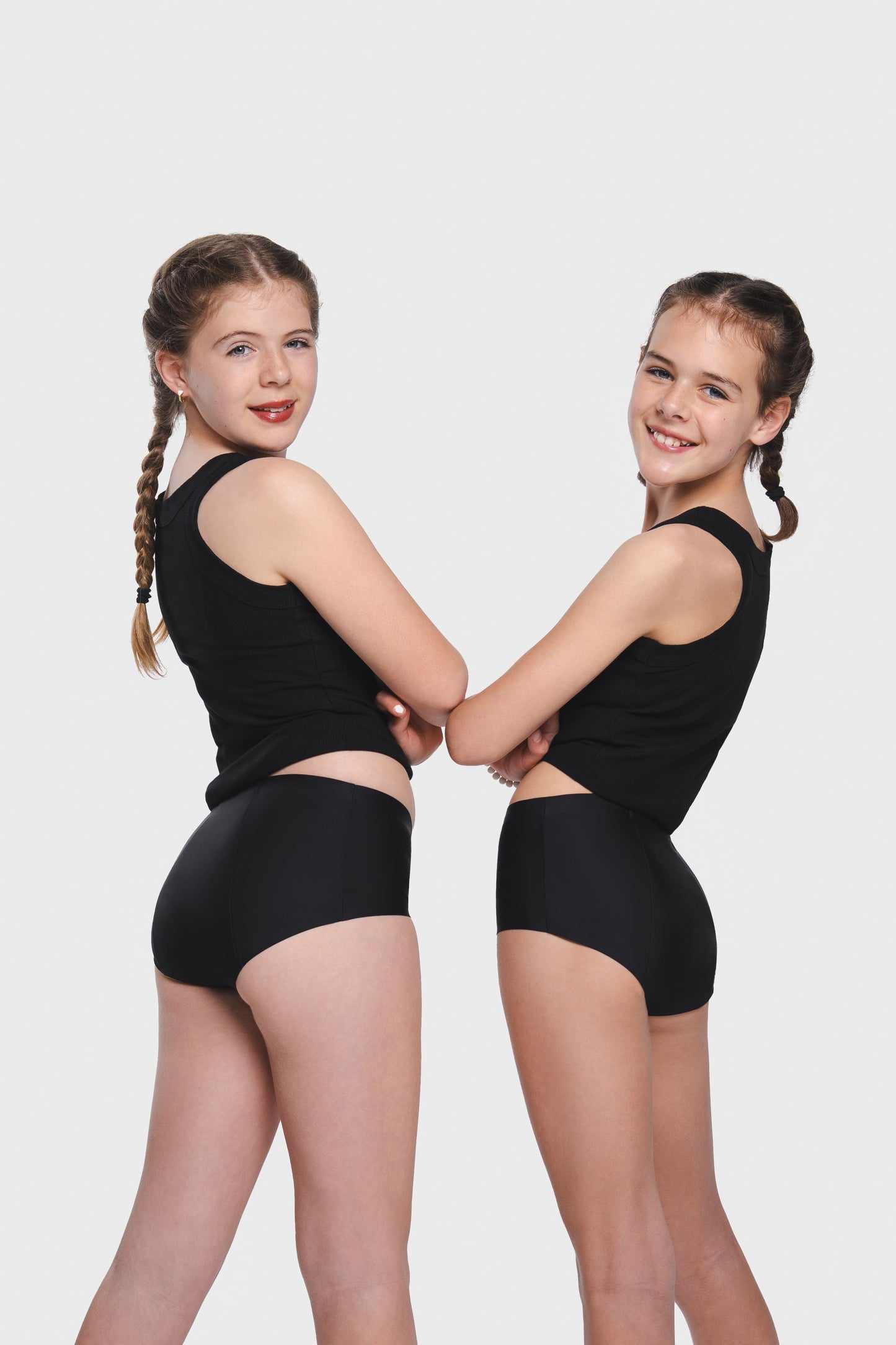 OZEE PERIOD UNDERWEAR MARGAUX BLACK - SEAMLESS HIGH WAIST HEAVY FLOW ( 4 - 6 HOURS ) FITS FOR TEENS TO ADULT