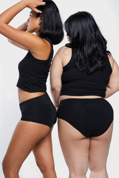 Ozee Body Eco-friendly Mid-waist Period undies for Moderate to Light Flow - Marie