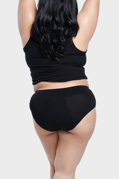 Ozee Body Eco-friendly Mid-waist Period undies for Moderate to Light Flow - Marie