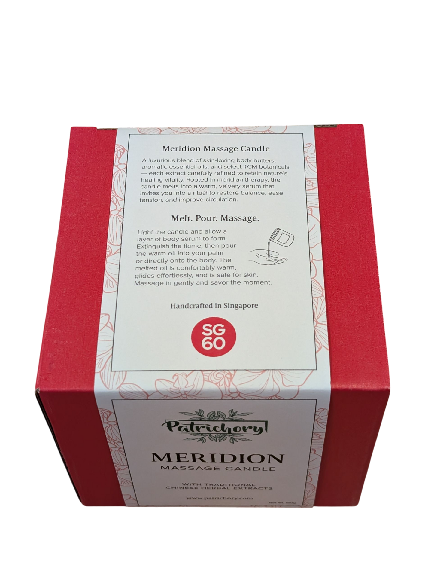 Patrichory SG60 Meridion Body Massage Candle
