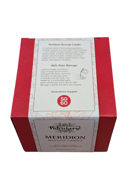 Patrichory SG60 Meridion Body Massage Candle