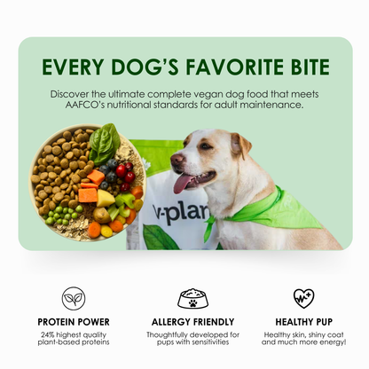 V-Planet Mini Bites (V-Dog) - Premium Vegan Dog Food