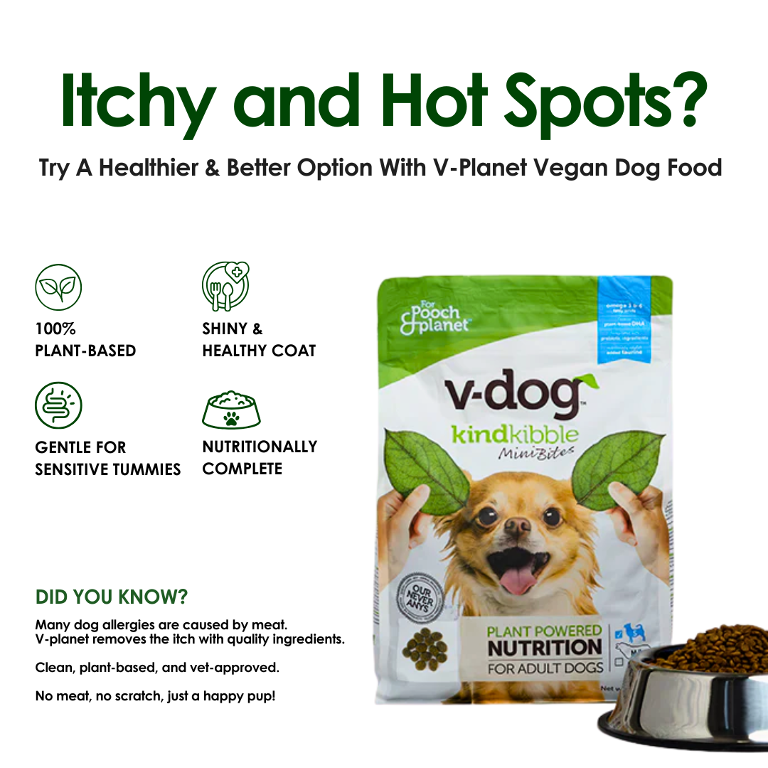 V-Planet Mini Bites (V-Dog) - Premium Vegan Dog Food