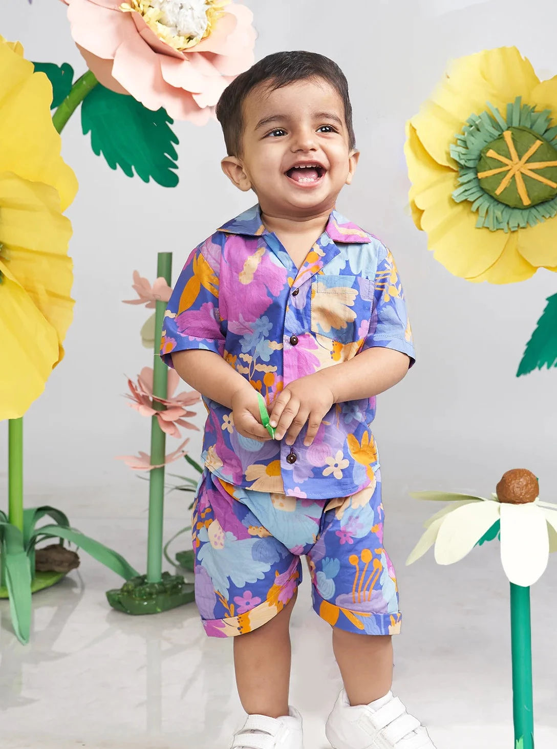 MIKO LOLO Daffy Infant Co-Ord Set in Organic Cotton | kids Fashion | The Green Collective SG