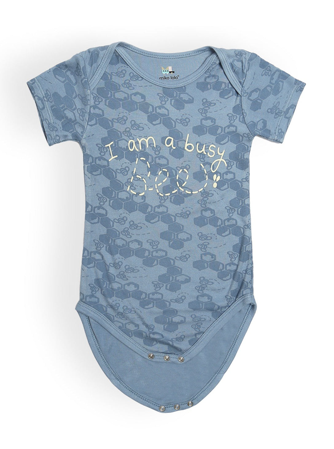 MIKO LOLO Shizy Blue Unisex Onesie | kids Fashion | The Green Collective SG