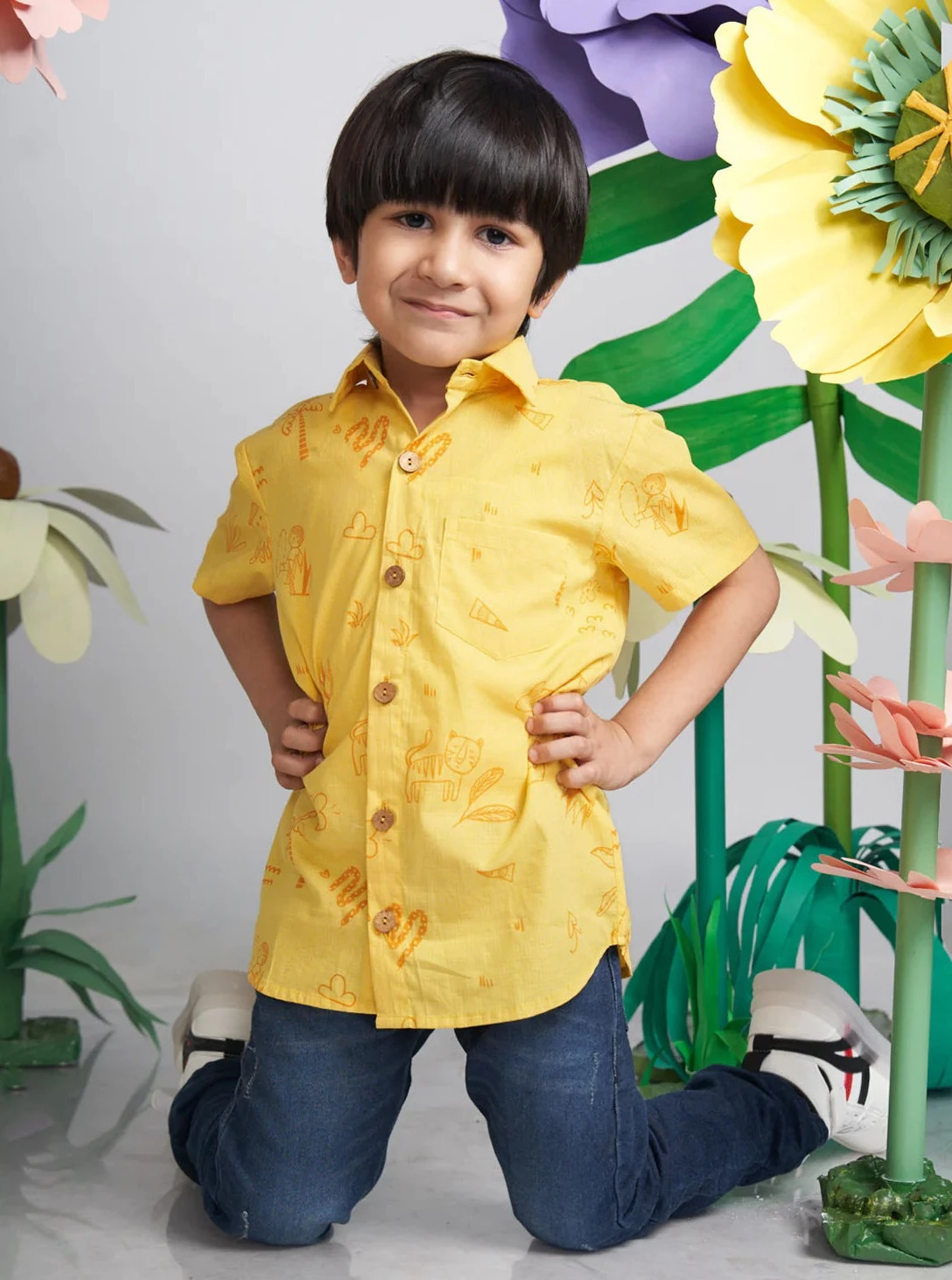 MIKO LOLO Wonder Wander Shirt in Organic Cotton | kids Fashion | The Green Collective SG