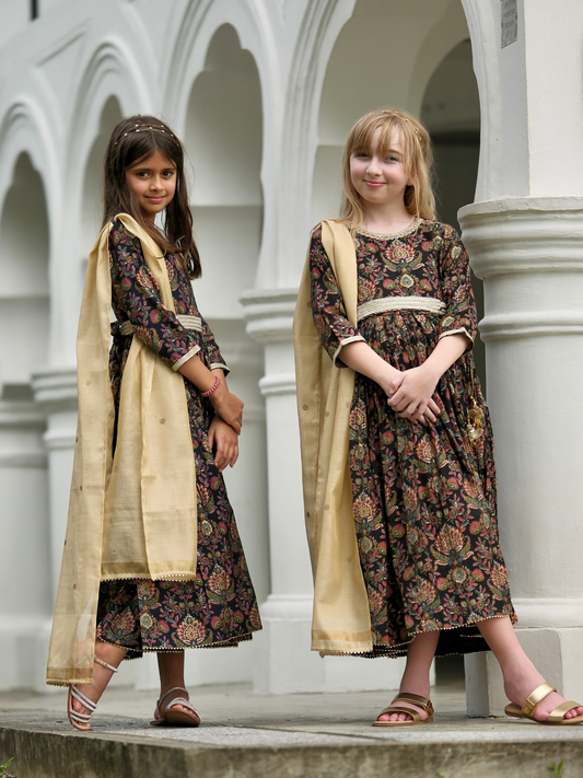 Nama Girls Anarkali Gown Dress