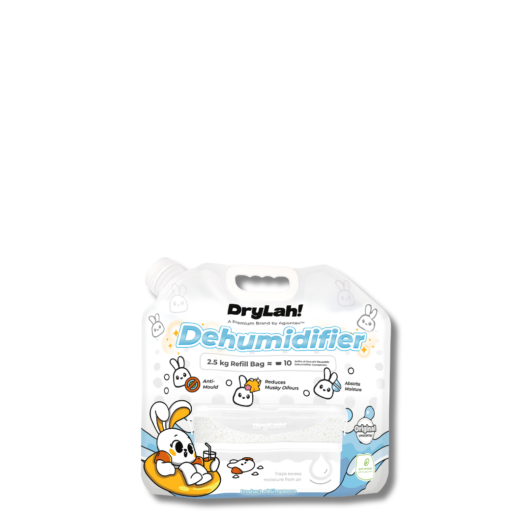 AGIONTEX DryLah! Dehumidifier Refill (2.5kg) – Eco-Friendly Moisture Absorber Original