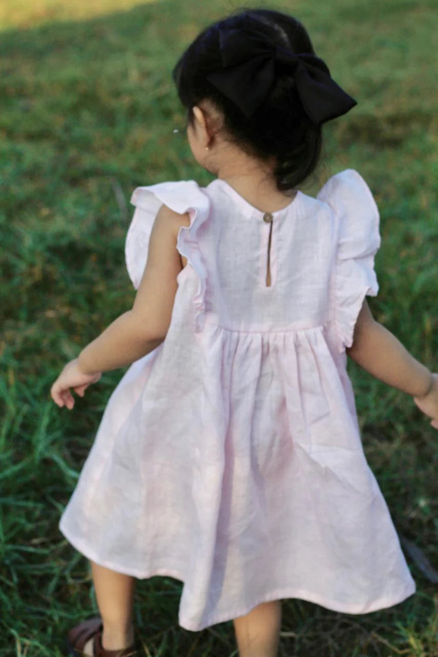 The Purestitch Dainty Pink blossom Dress