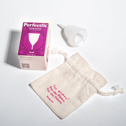 Perfectfit Menstrual Cup – Clear White