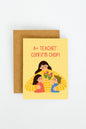 Teachers Day Plantable Greeting Cards - A+ Teacher. Confirm Chop!