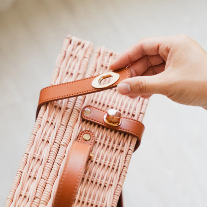 Momiji Jasmine Rattan Suitcase