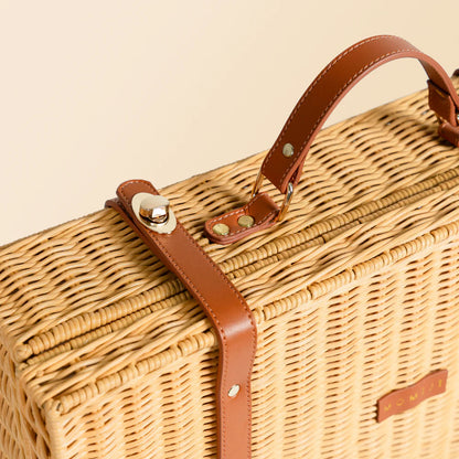Momiji Jasmine Rattan Suitcase