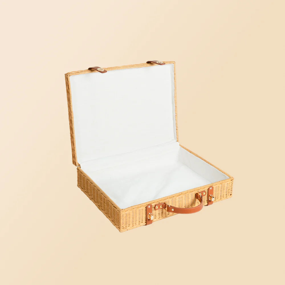 Momiji Jasmine Rattan Suitcase