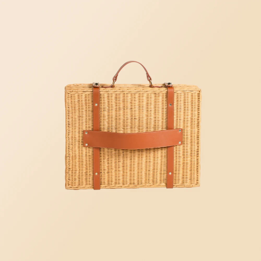 Momiji Jasmine Rattan Suitcase