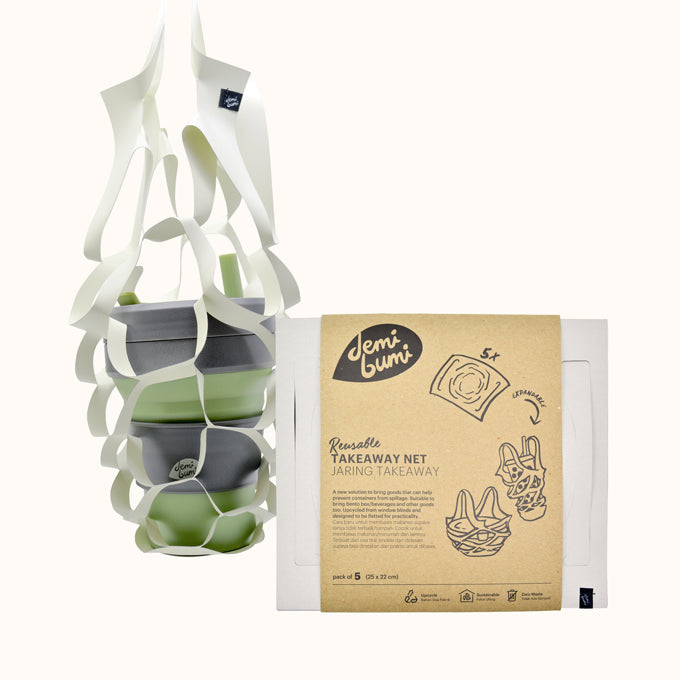 Demi Bumi Reusable Takeaway Net | Kitchen Accessories | The Green Collective SG