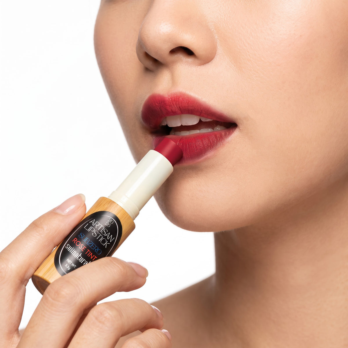 Suiinaturals Plum Berry Lipstick and Rose Tint Set