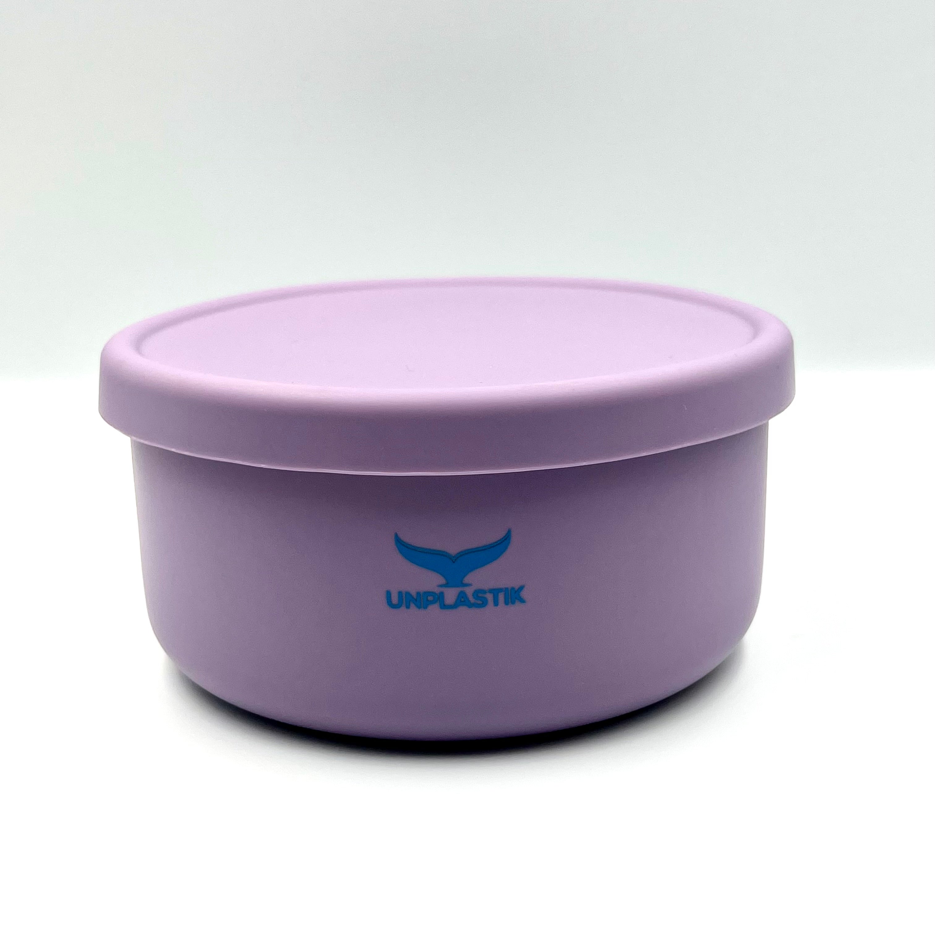 Medium Round Lunch Box (700ml) - Purple