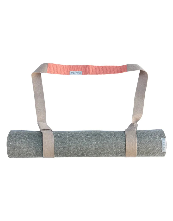Touch The Toes Yoga Mat Coral | Buy at The Green Collective