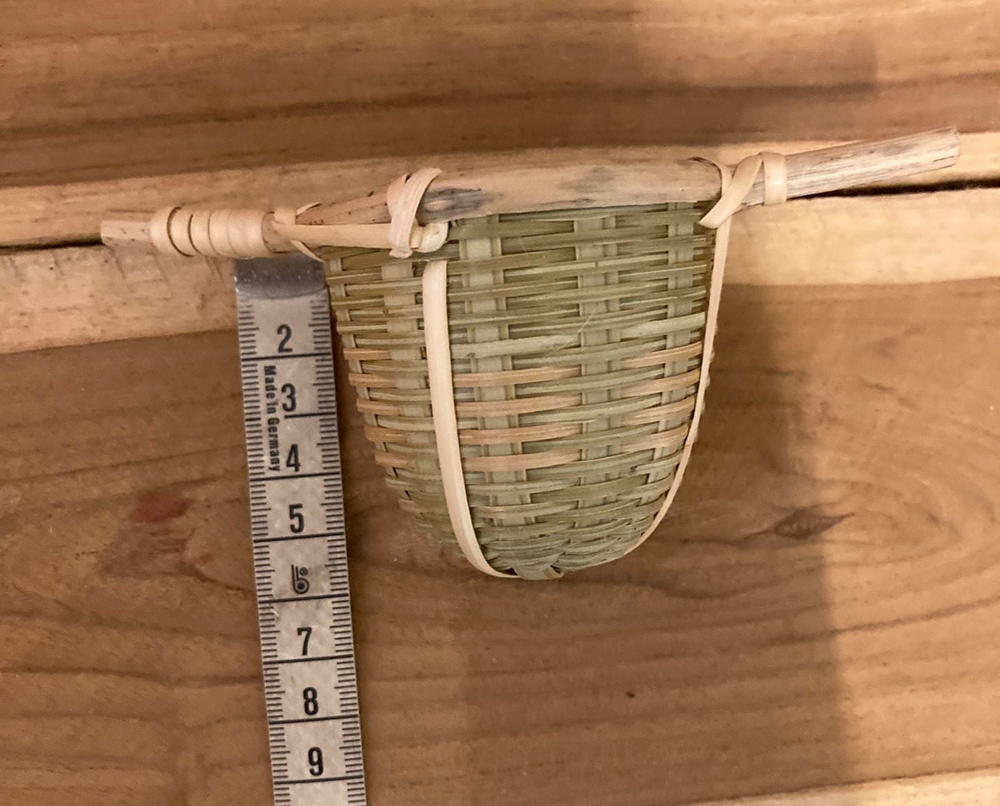 Bamboo Tea Holder for Cup – Handwoven from Natural Bamboo