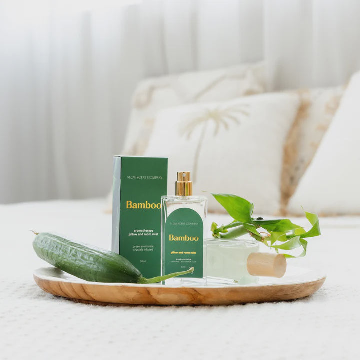 Slow Scent Bamboo Pillow and Room Mist