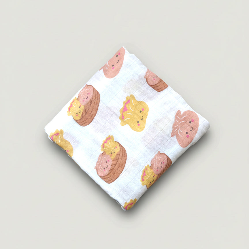 Wee Bean Little Essentials Baby Gift Set (Dim Sum) - Gentle, Organic & Perfect for Sensitive Skin