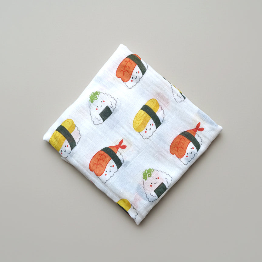 Wee Bean Little Essentials Gift Set (Sushi) - Organic, Gentle & Perfect for Sensitive Skin