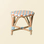 Momiji Xander Kids Rattan Stool – Pastel Weave