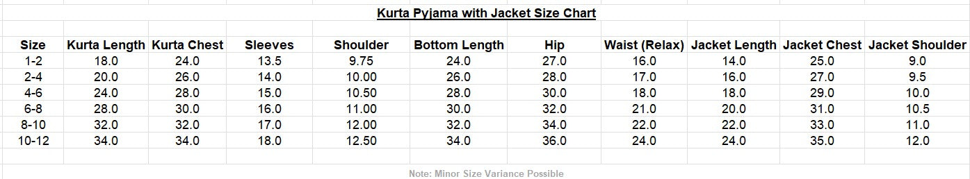 Shan Boys Muslin Cotton Kurta Pajama Jacket set