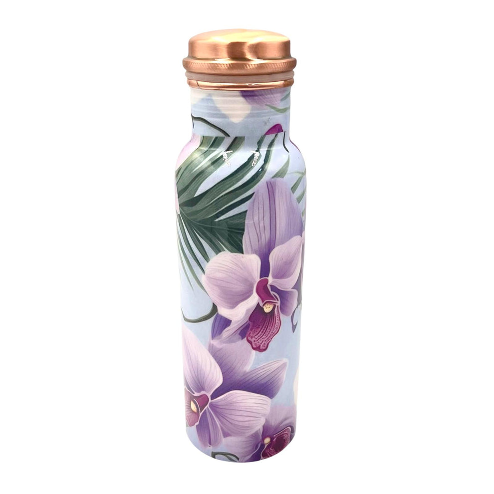 Unplastik Copper Water Bottle Orchid 750ml The Green Collective SG