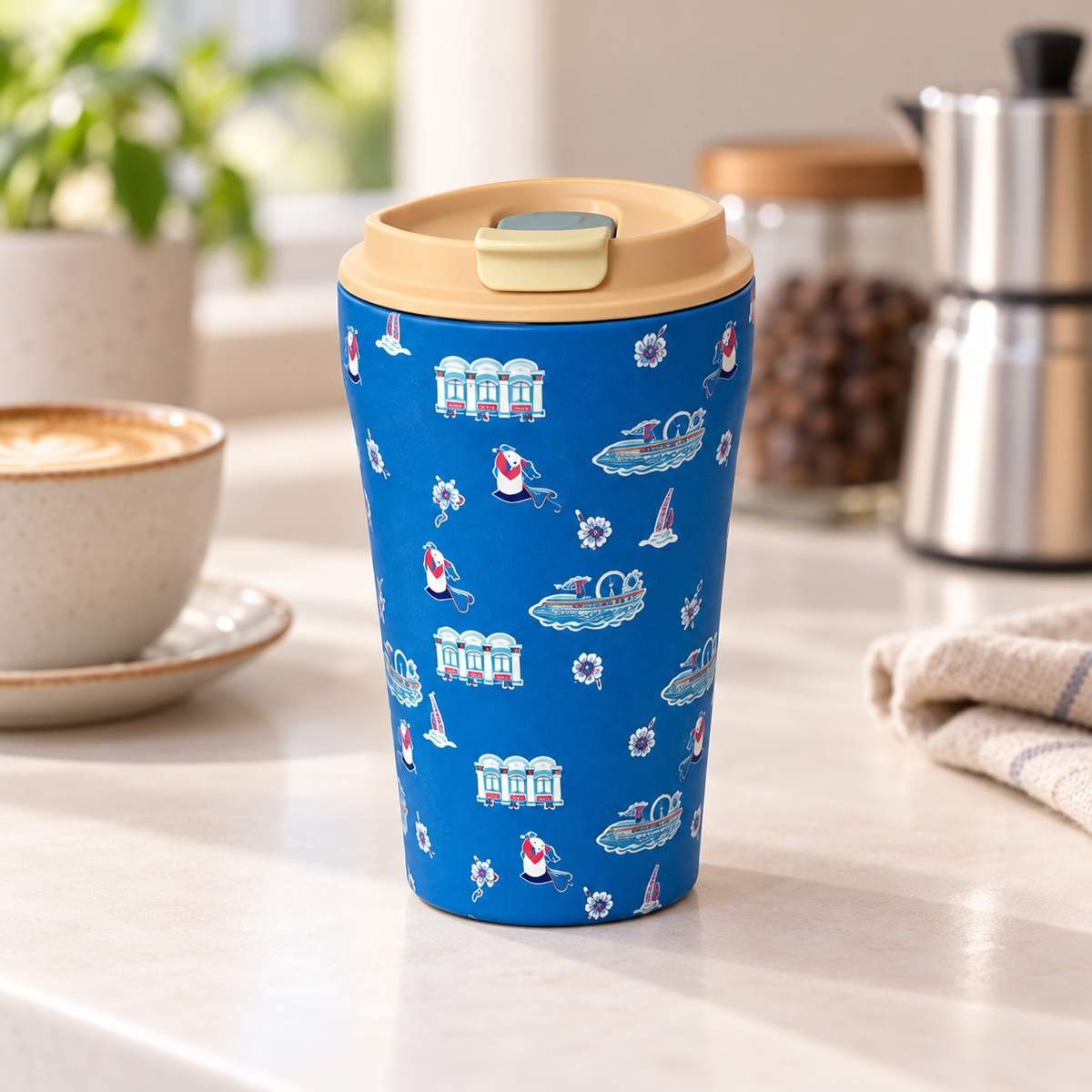 Singapore Theme Tumbler by Purple & Pure