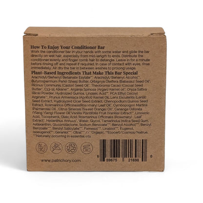 Patrichory Eco-friendly Smooth Operator Conditioner Bar For All Hair Types