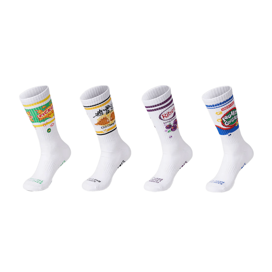 Task. Let Socks Talking Toes After School Hours Sock Pack (4 Pairs of Athletic Socks)