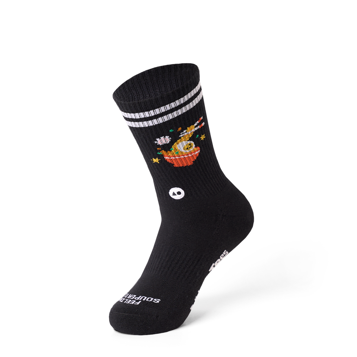 Talking Toes Souper Ramen Athletic Socks